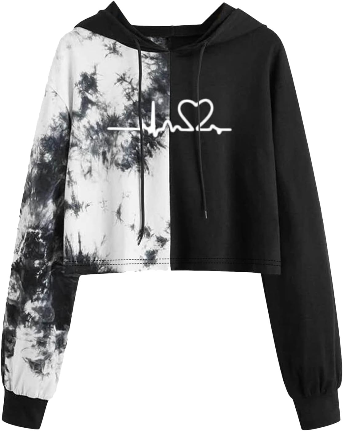 Womens Cropped Sweatshirt Halloween Sweatshirts for Women Funny Graphic Hoodie/Hoodless/Lapel Casual Pullover Tops