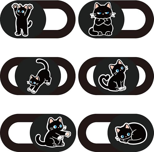 Miniatura 25 de 6 unidades de 6 estilos de nave espacial alienígena linda cubierta para cámara de laptop, accesorios de protección de privacidad, bloqueador de