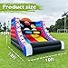 Inflatable Basketball Hoop Shot Inflatable Party Basketball Interactive Game | 10' L x 13' W x 10' H | with 5 Hoops, 4 Balls, Air Blower, Stakes for School Events