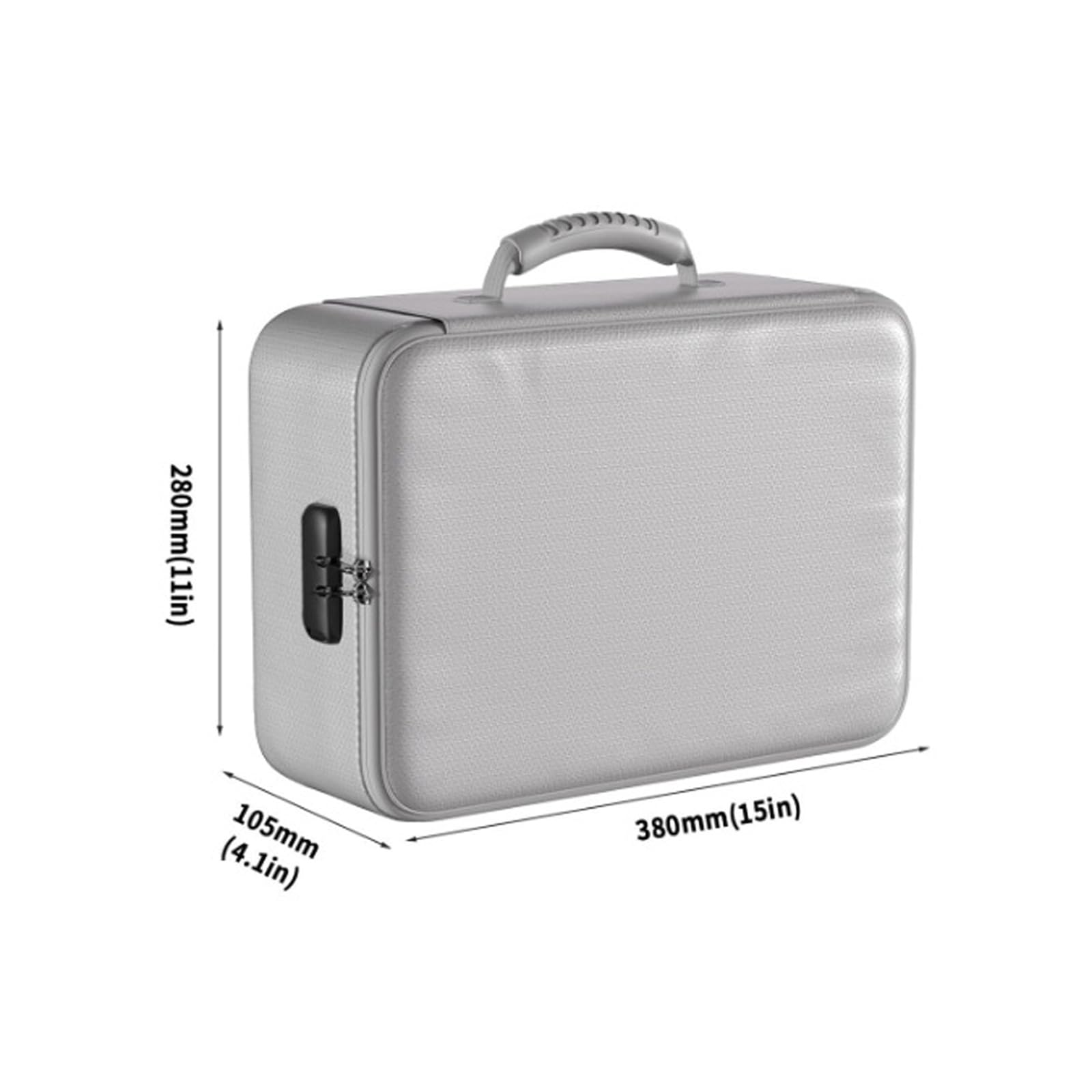 Fireproofs UL94 VTM0 - Bolsa organizadora de documentos impermeable para almacenamiento seguro de archivos, pasaportes y objetos de valor