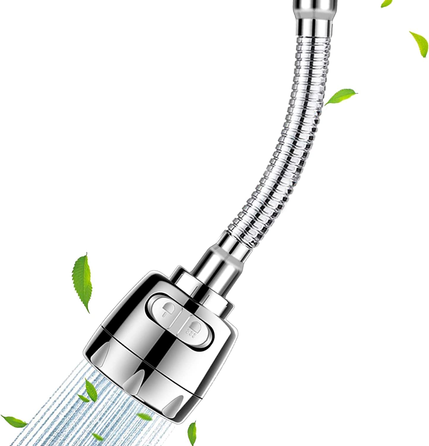 Rotatable Water Faucet Bubbler Saving Tap Aerator Diffuser Faucet