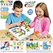 Creative Mosaic Toy Drill Puzzle Set, Kids Electric Drill and Screwdriver Tool Kit, STEM Educational Learning Toys, Construction Engineering Blocks for Boys and Girls Ages 3 4 5 6 7 8 9 10 Year Old