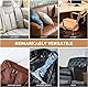Leder Patch Mit Selbstklebend(Hohe Viskosität).Kunstleder Reparatur 30 * 150cm.PU Lederoptik Lederflicken Folie.für Couch Autositz,Sofa Möbel,Handtasche Außenreparatur-Dunkelbraun