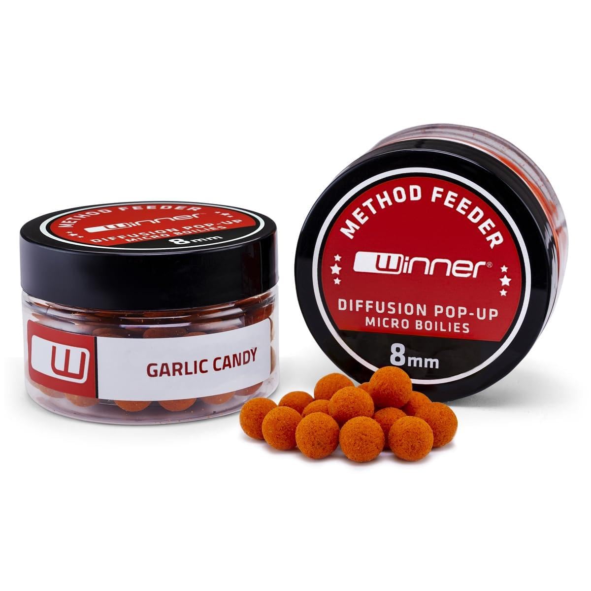 Tandem Baits Method Feeder MF Diffusion Micro Boilies 8mm 20g Secret Garlic Candy