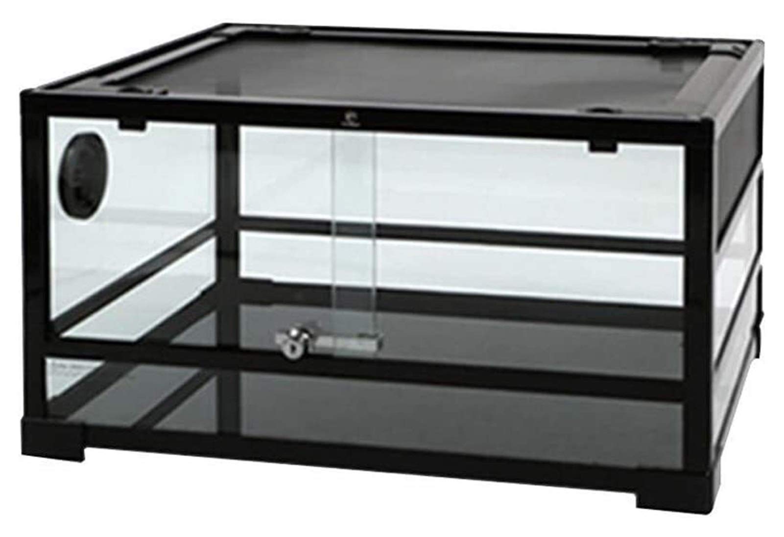 Caja de alimentación de Insectos, Tanque de Anfibios, terrario de Reptiles de Oficina, Caja de ventilación de Acuario, Tanque de Jaula de Serpiente de Lagarto Anfibio de Reptil-Caja de Reloj