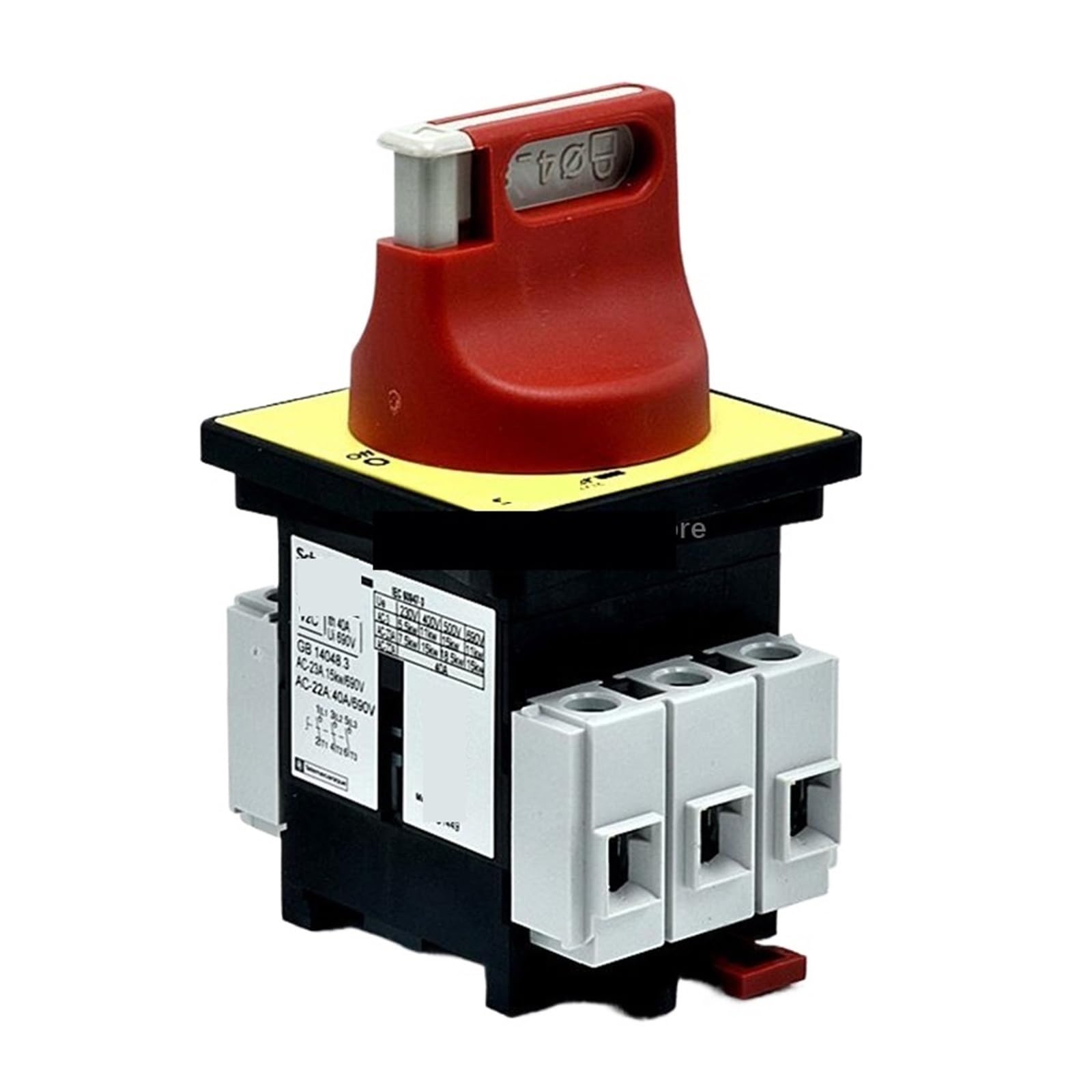 Interrupteur de Charge 40A 3P VCF2C TeSys avec corps V2C et sectionneur KCF1PZC
