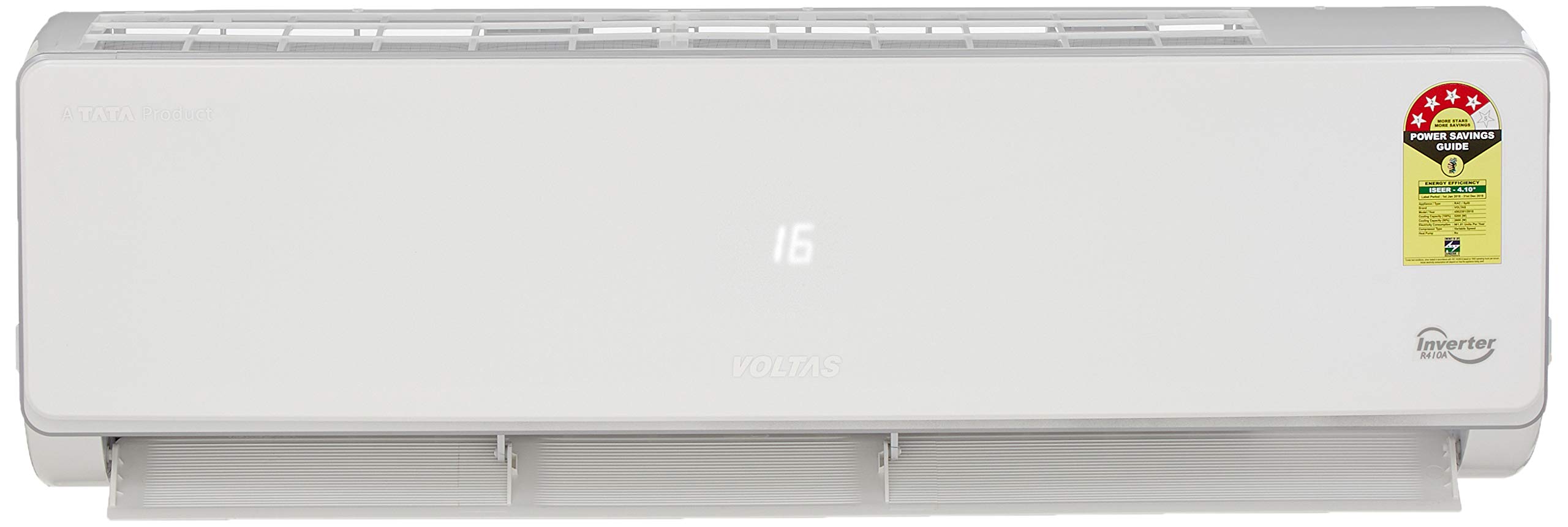 Voltas 1.5 Ton 4 Star Inverter Split AC 