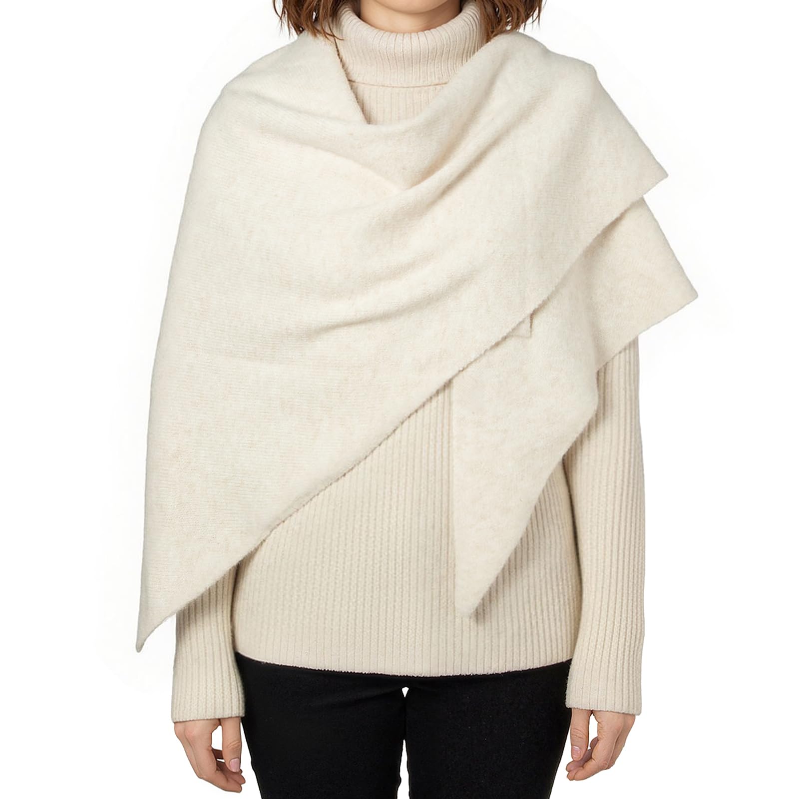 RIIQIICHY Schal Damen Stola für Abendkleid Winterschal Damen Kuschelig Schals für Damen Herbst Elegant