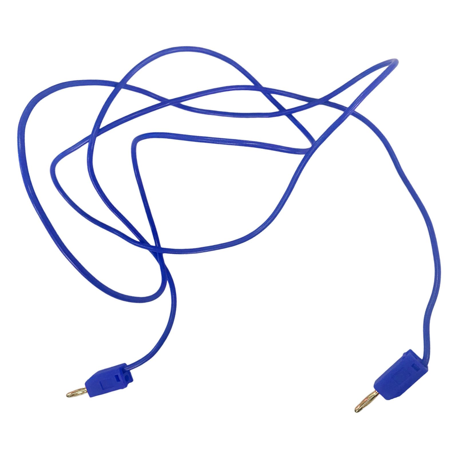 Msioytog Blue Plate Layer Banana Plugs Cables 10Amp 600V Rating Strong Erosion Resistant For Electrical Instrument Gold Plate Probes