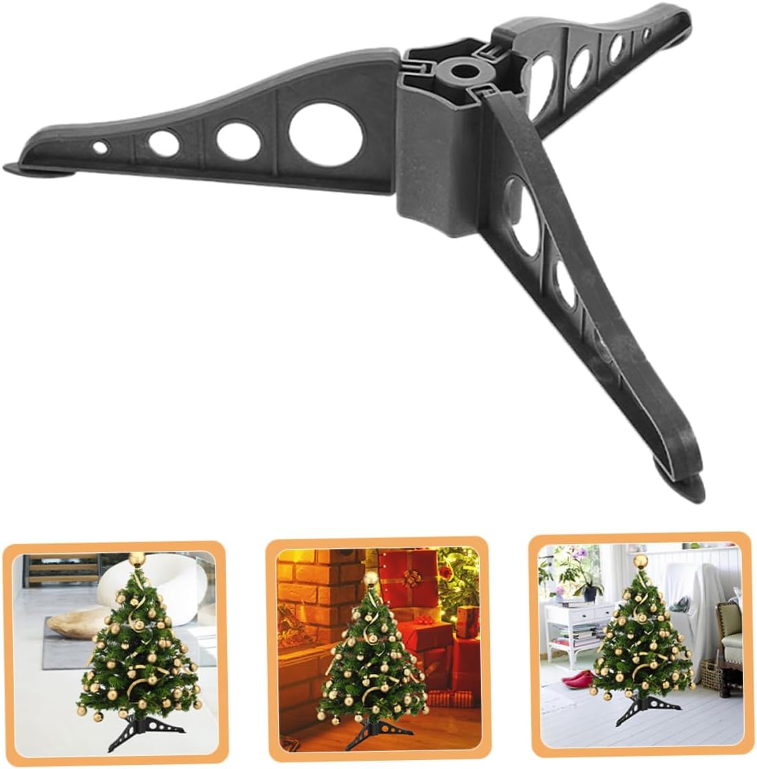 PRETYZOOM 15pcs Christmas Tree Stable and Bracket Sleek Design for Holiday Decor Essential