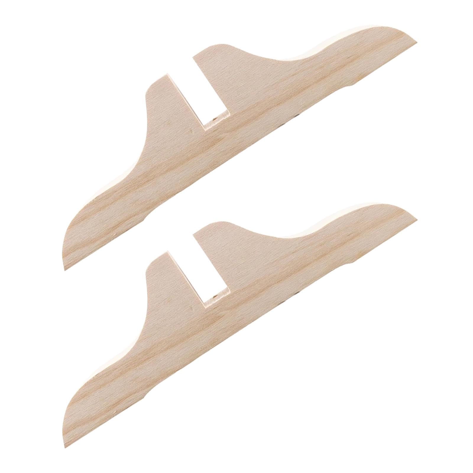 2 Pieces Privacy Screen Holder Moving Door Cut Off Wooden Room Divider Stand Wood Color-picture-15