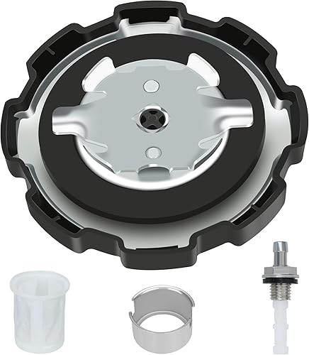 YOXUFA Tapa del depósito de combustible de gas para Predator 212cc Coleman CT200U CT200U-EX BT200U Baja Warrior MB200 Doodlebug DB30 GX120 GX160
