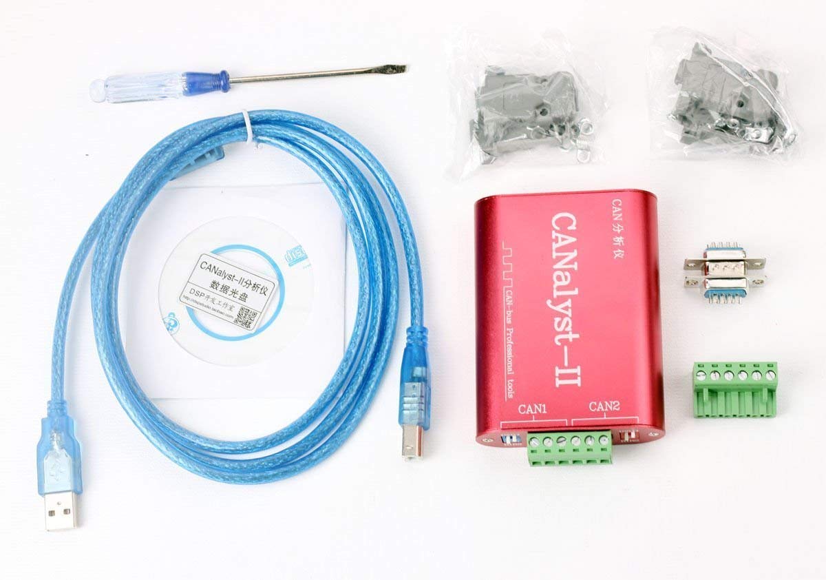 CANalyst-II USB zu CAN Analysator CAN-BUS Konverter Adapter Unterstützen ZLGCANpro