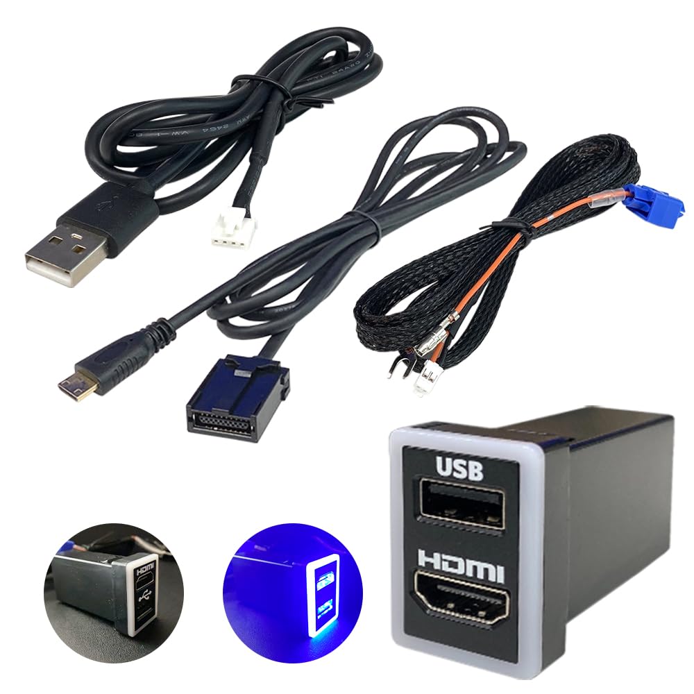Amazon | [JnHU-E01] カーナビ で スマホ HDMI USB 増設 アルパイン 