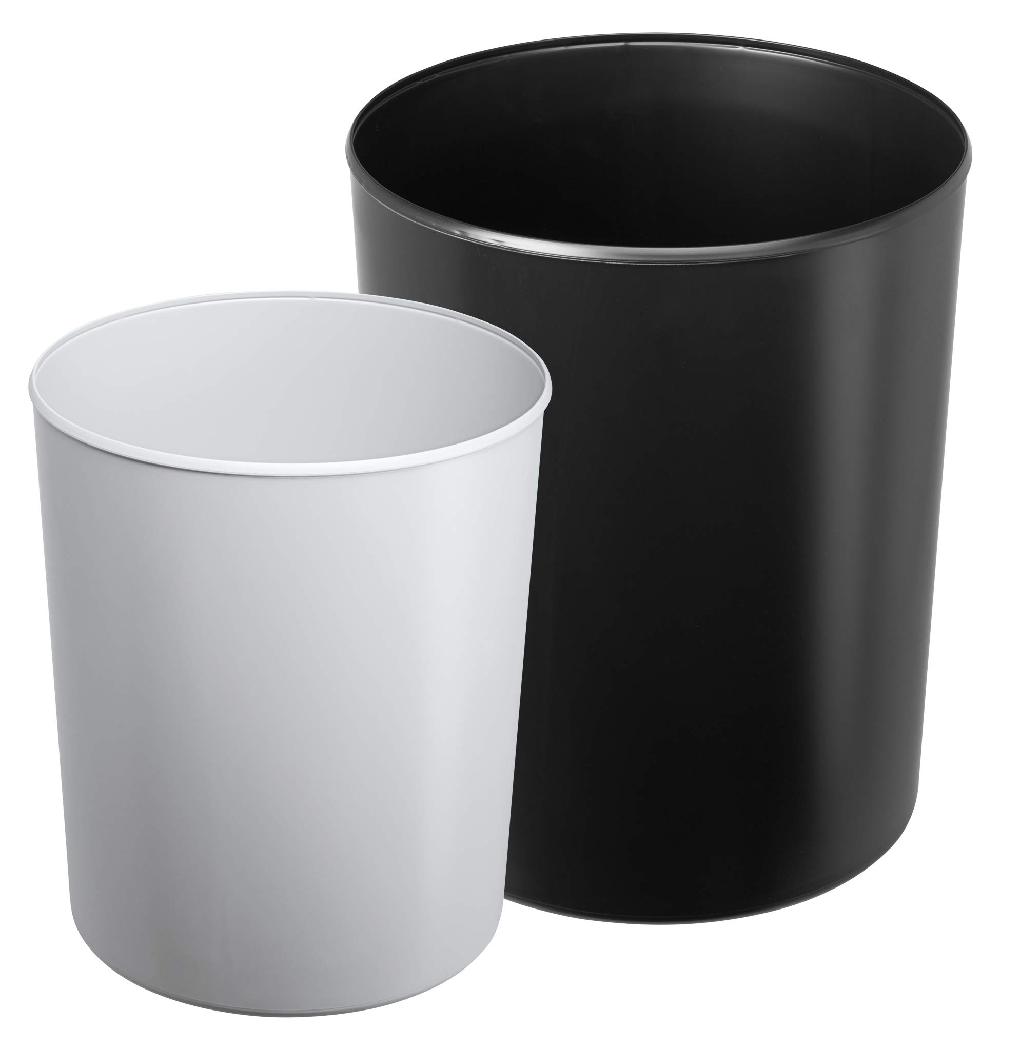 HAN 1814-F-11 Fire Retardant Polystyrene Waste Paper Bin 13 L Light Grey