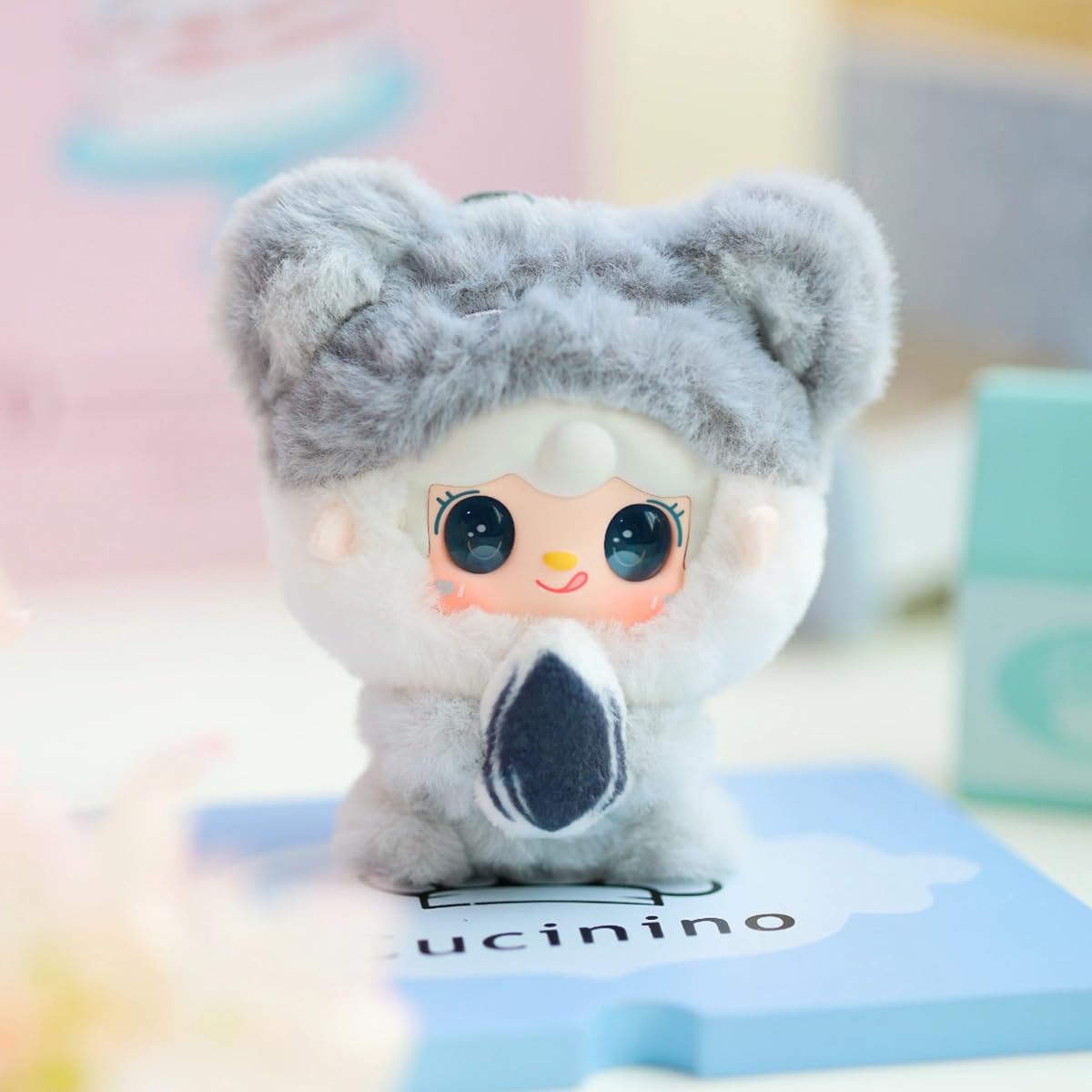 Yooki Gourmet Restauracja Seria Blind Box Tajemnicze Figurki Urocza Losowa Zabawka Prezent na Urodziny i Boże Narodzenie, Zabawka Kolekcjonerska do Ozdób Biurowych, 1 Sztuka