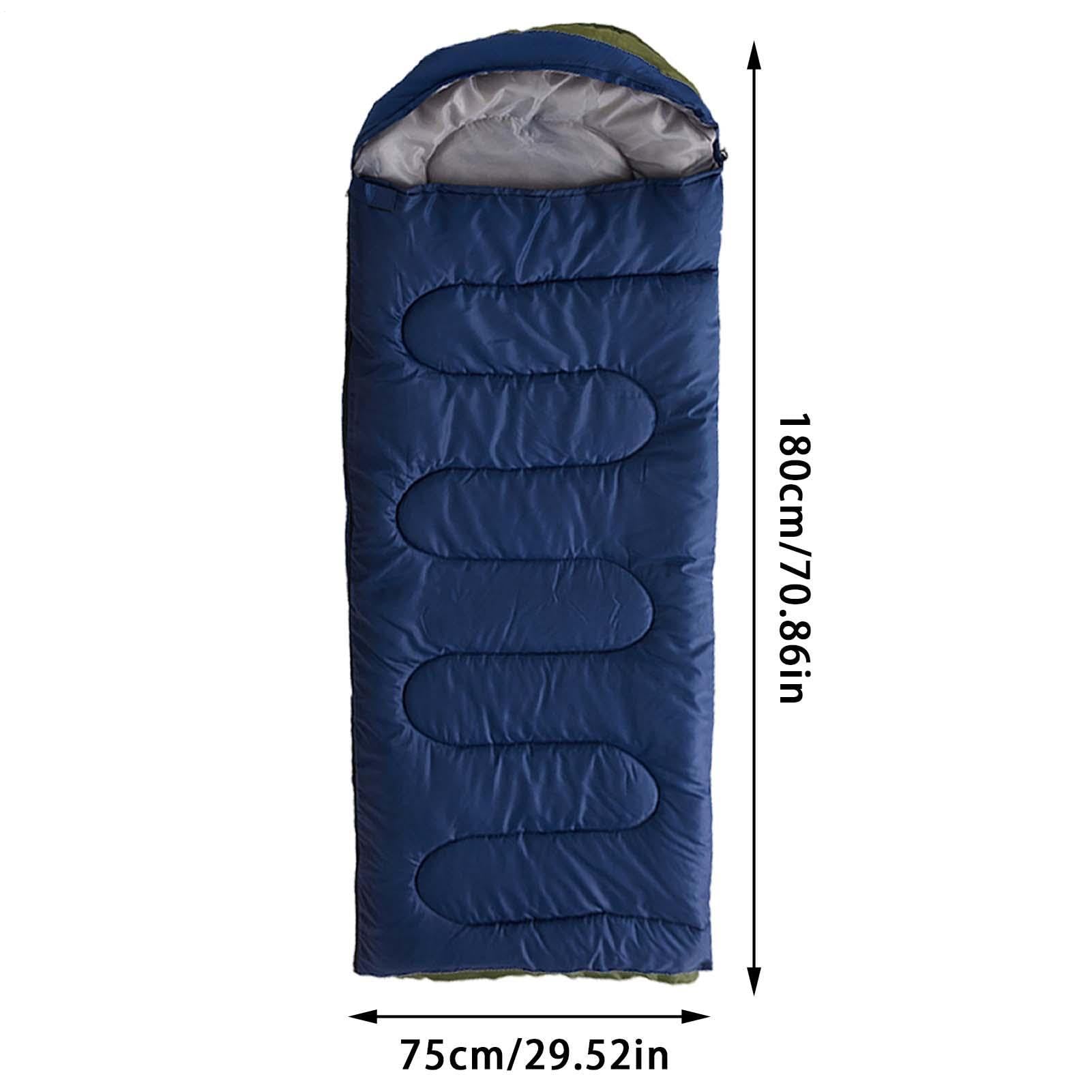 Saco De Dormir De Supervivencia, 34 * 19 * 18cm Sacos para Acampar, Sacos De Dormir para Adultos Y Niños, Saco De Dormir Térmico, Ultraligero Grueso Portátil Impermeable para Senderismo