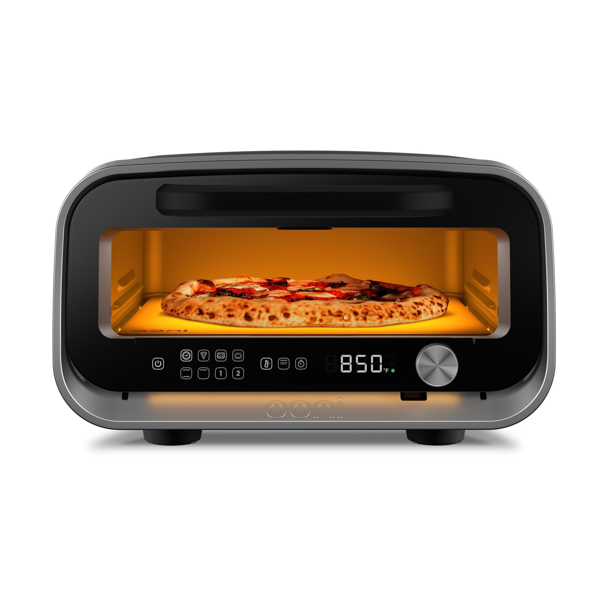 - Ooni Volt 2 Electric Indoor Pizza Oven - Versatile Countertop Electric Toaster Oven, Cook 12 Inch Pizzas and More