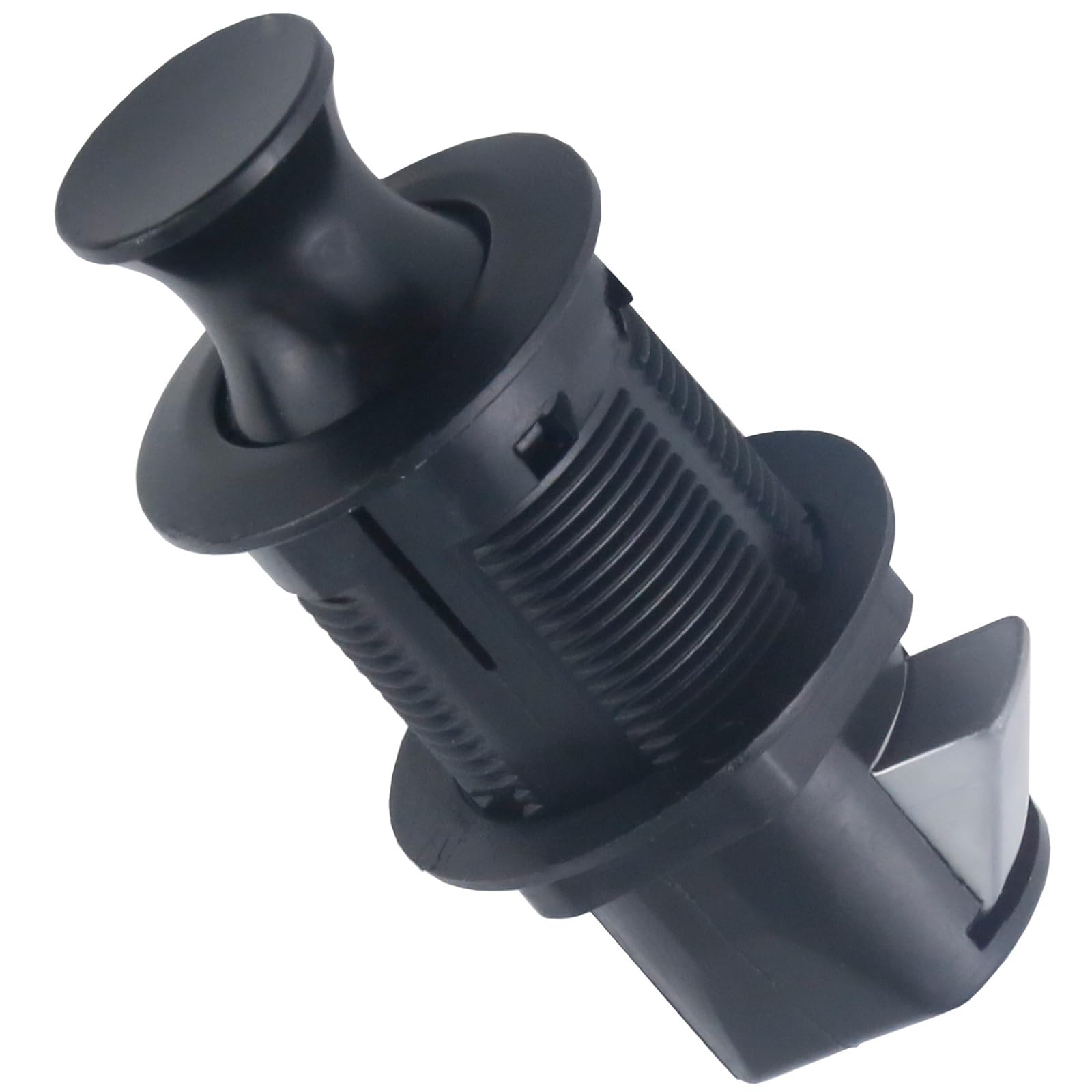 Tsophreniq Black Zincs Alloy Flush Mount Cabinet Latches Round Embedded Push To Open Keyless Cupboard Push Button Latches Knob Cabinet Button