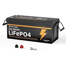 12V 100Ah LiFePO4 Battery, Deep Cycle Lithium Battery, Group 24 Size, Built-in 100A BMS, 15000+ Cycles, Lightweight Battery for RV, Solar, Marine, Trolling Motor, Off-Grid