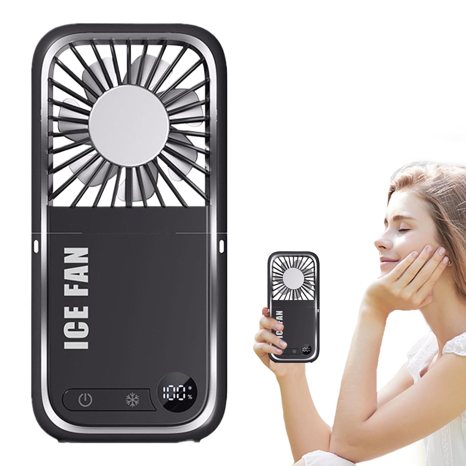 Ventilateur portable de secours pliable pour ne plus souffrir du chaud