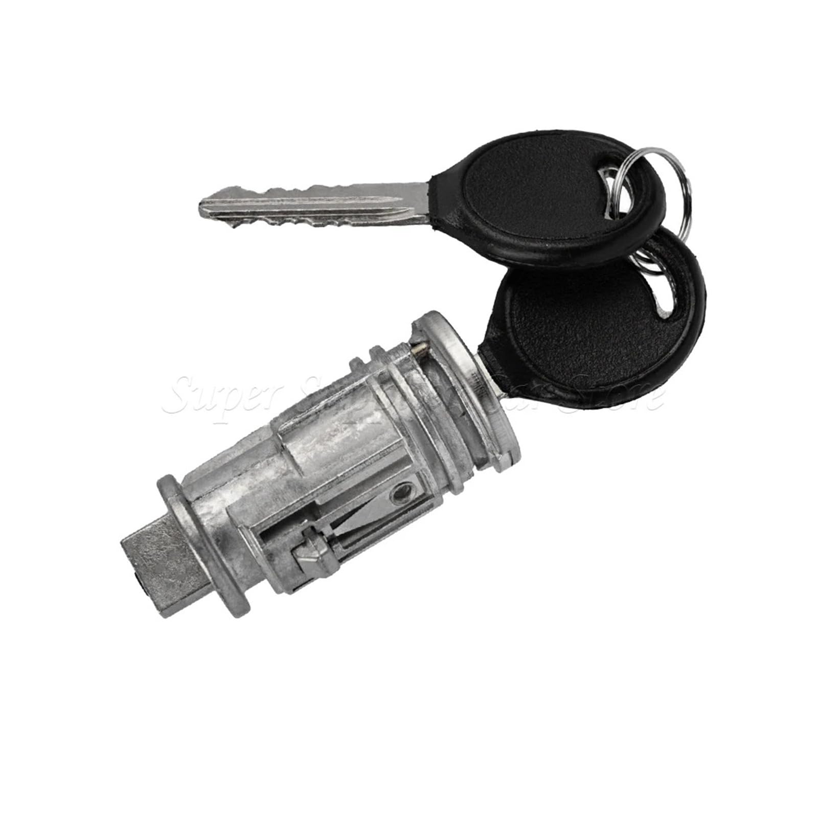 Convient for Dodge Caravan for Jeep Cherokee for Plymouth for Chrysler Voyager, interrupteur de cylindre de verrouillage d'allumage, clés 5003843AA 5003843AB