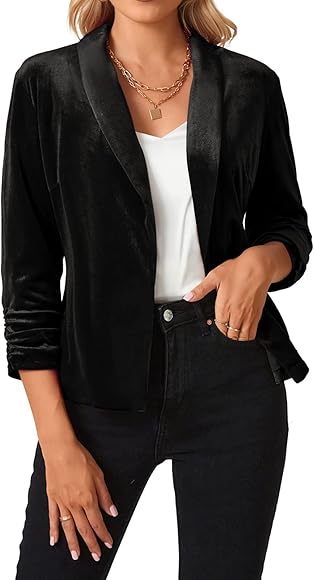 M and s ladies velvet jacket Clearance