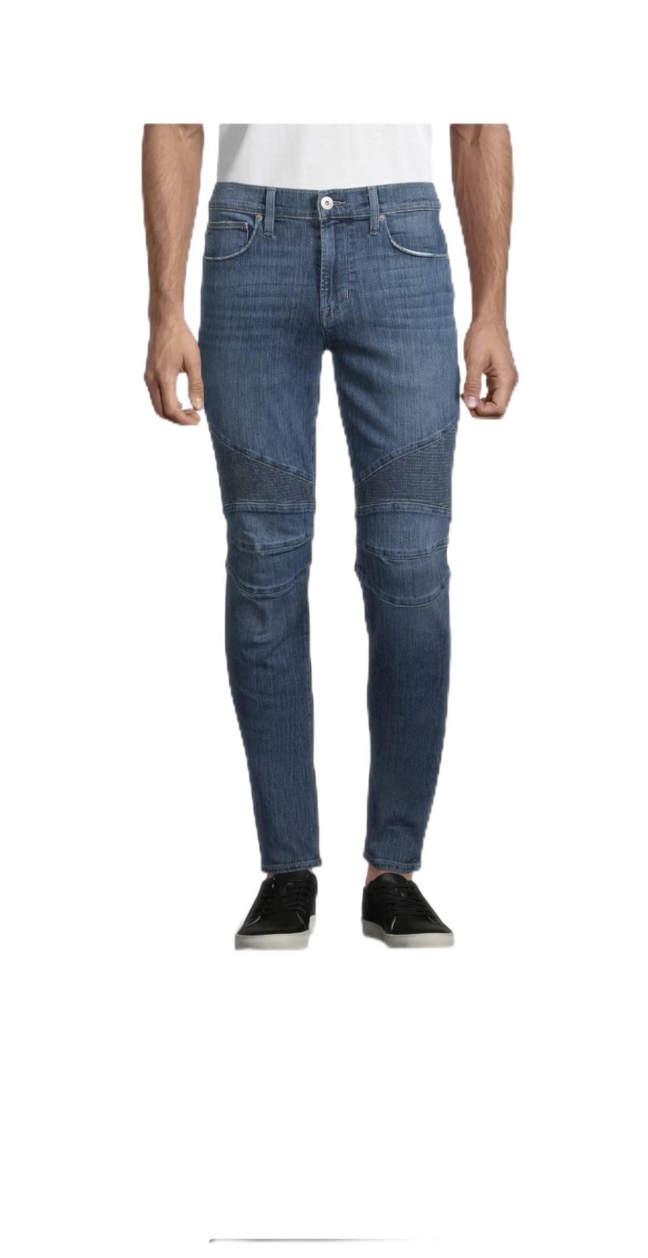 Hudson Ethan Biker Skinny Jeans Size 34