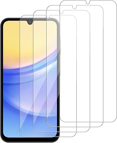 Miniatura 8 de Paquete de 4 protectores de pantalla de vidrio compatibles con Samsung Galaxy A32 5G [no para A32 4G] [dureza 9H] - Vidrio templado de pantalla HD