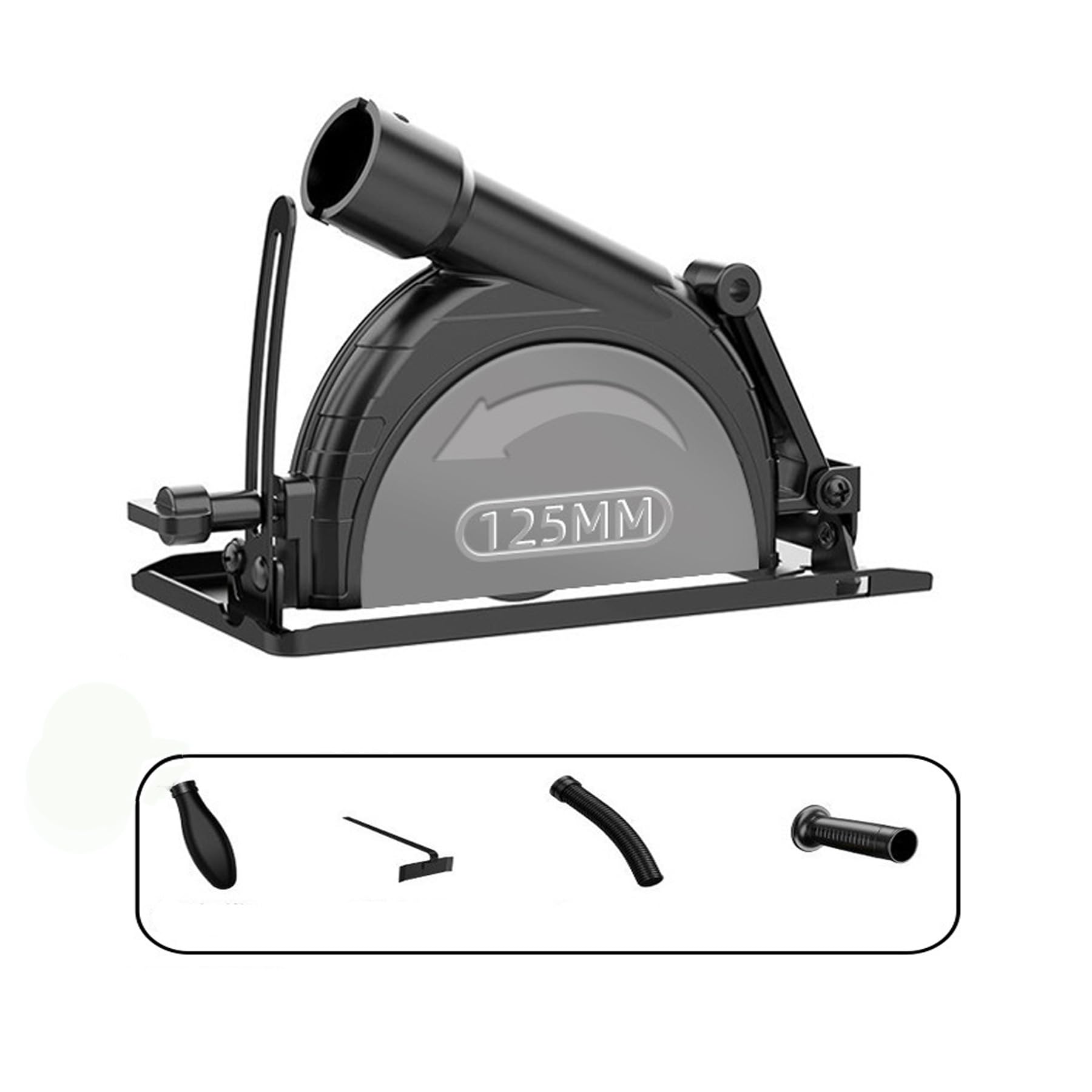 Photo 1 of Angle Grinder Stand,Only compatible with1.65-Inch Bore & Cutter Adapter Bracket - Adjustable Conversion Kit for 4Inch & 4-1/2" Grinders for Secure Metal & Wood Cutting(Check Compatibility)