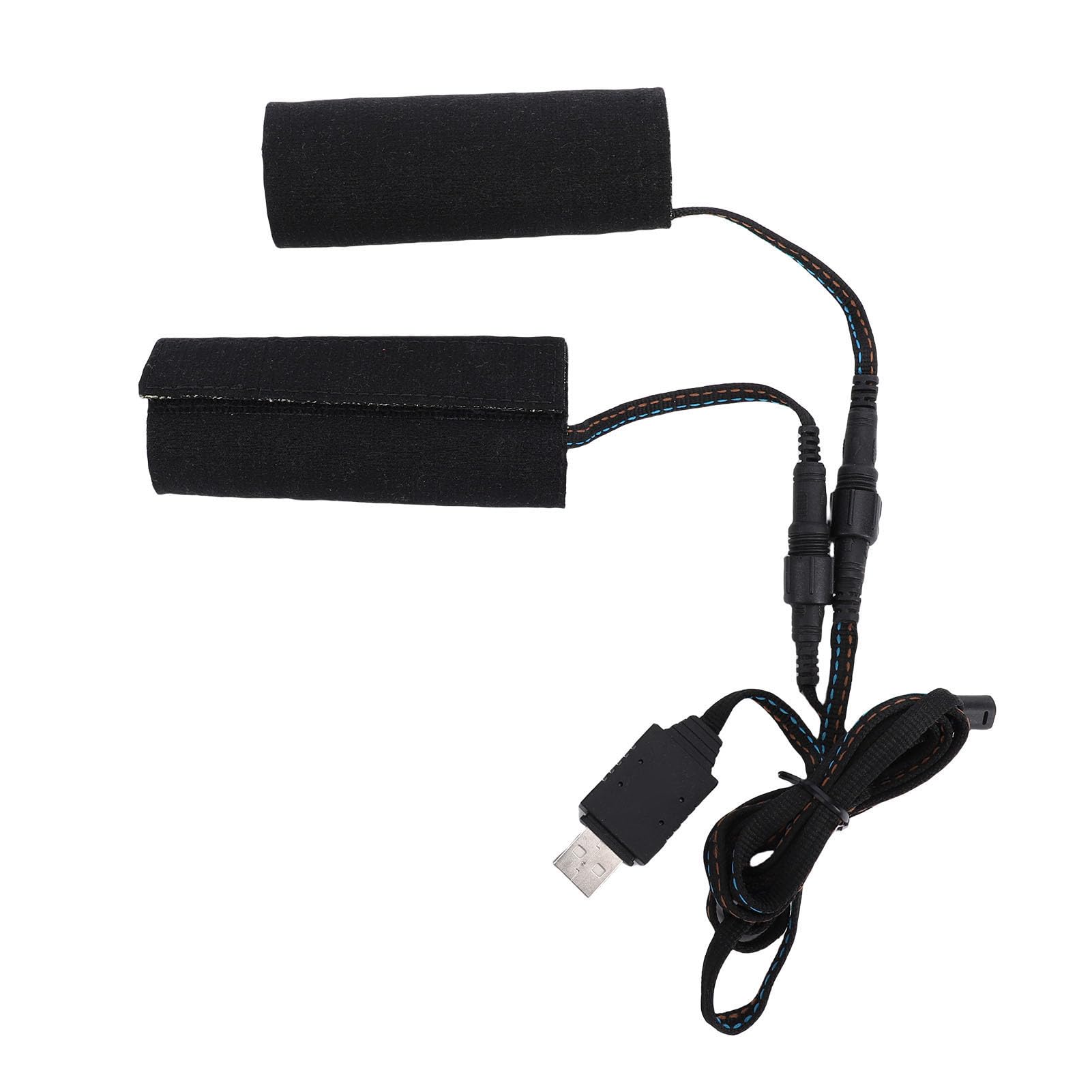Eujgoov Coprimanopole Riscaldate per Moto, Manopole Riscaldate USB 6