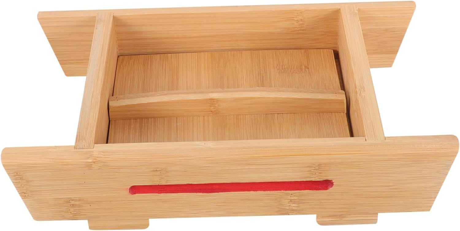 ABOOFAN Wooden Cheese Press Mould Kit DIY Tofu Maker with Lid Adjustable Cheese Press Tool Tofu Kitchen Essential for Cooking Enthusiasts