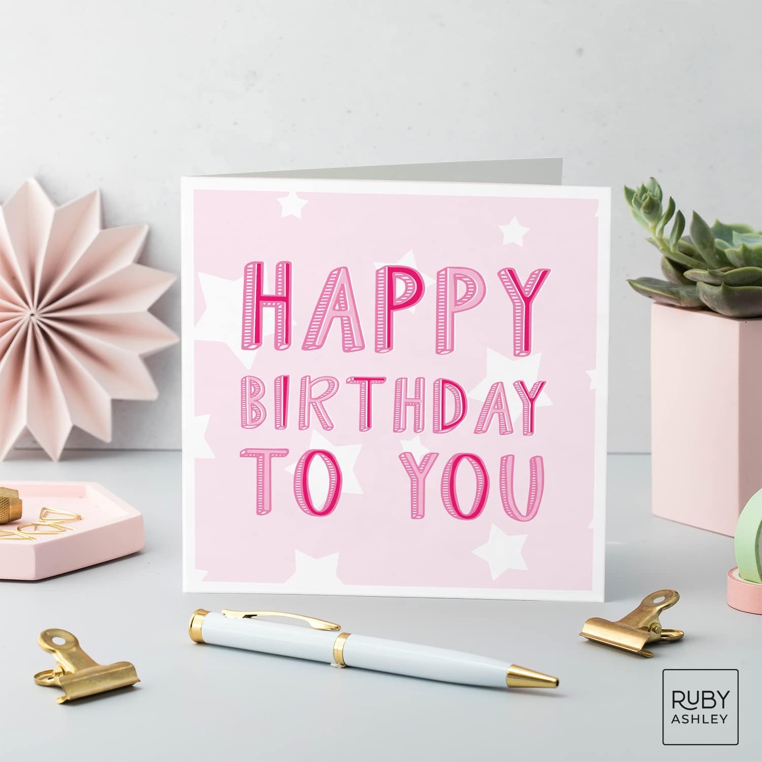 Ruby Ashley Birthday Cards for Women. 30 Recyclable Birthday Cards & Envelopes. Multipack Made in the UK, White, A6 - Image 4