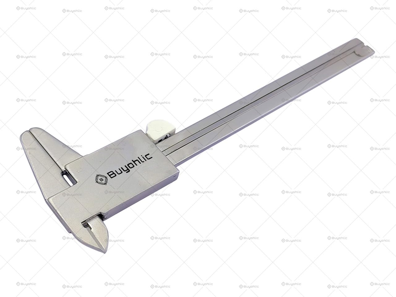 Buyohlic New Style Non Digital Vernier Caliper Metric -Imperial Measuring System Tools (Metallic, Non-Stainless Steel Body)