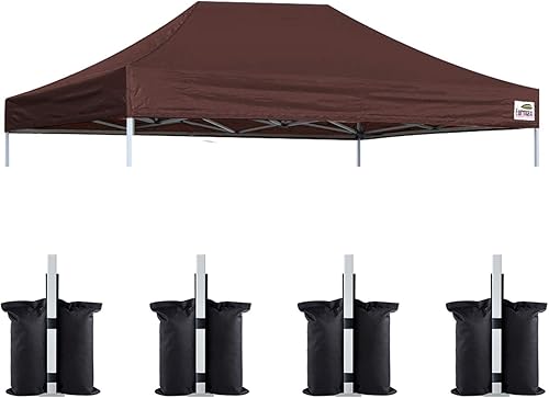 Miniatura 112 de Eurmax - Toldo de repuesto, 10 x 10, elige entre 30 colores, solamente toldo, regalo de 4 unidades de bolsas