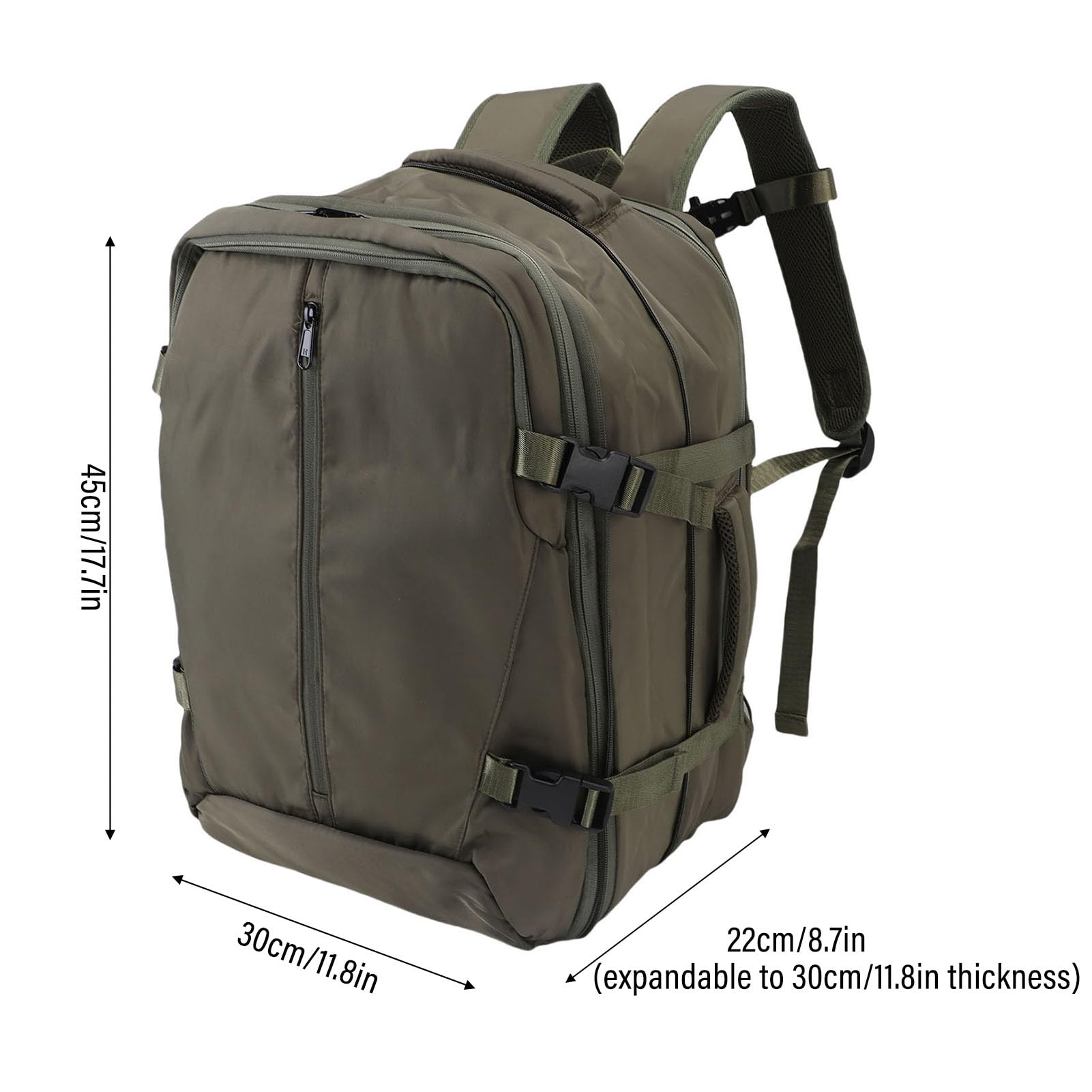 Zunate Viaggio -Compressione del Vuoto Amichevole -Protezione Dell'acqua del Pack per i Professionisti delle Imprese Ulteriormente (GREEN)