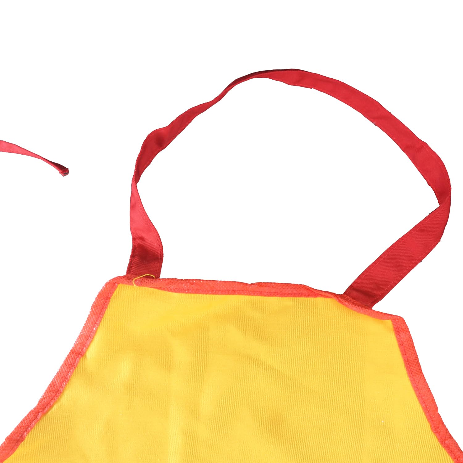 adhyah TrendyUniform 100% Cotton Aprons Kids Apron with Pocket Children Chef Apron for Cooking Baking Painting (S: 3-10 Years) (Orange, 4) 1