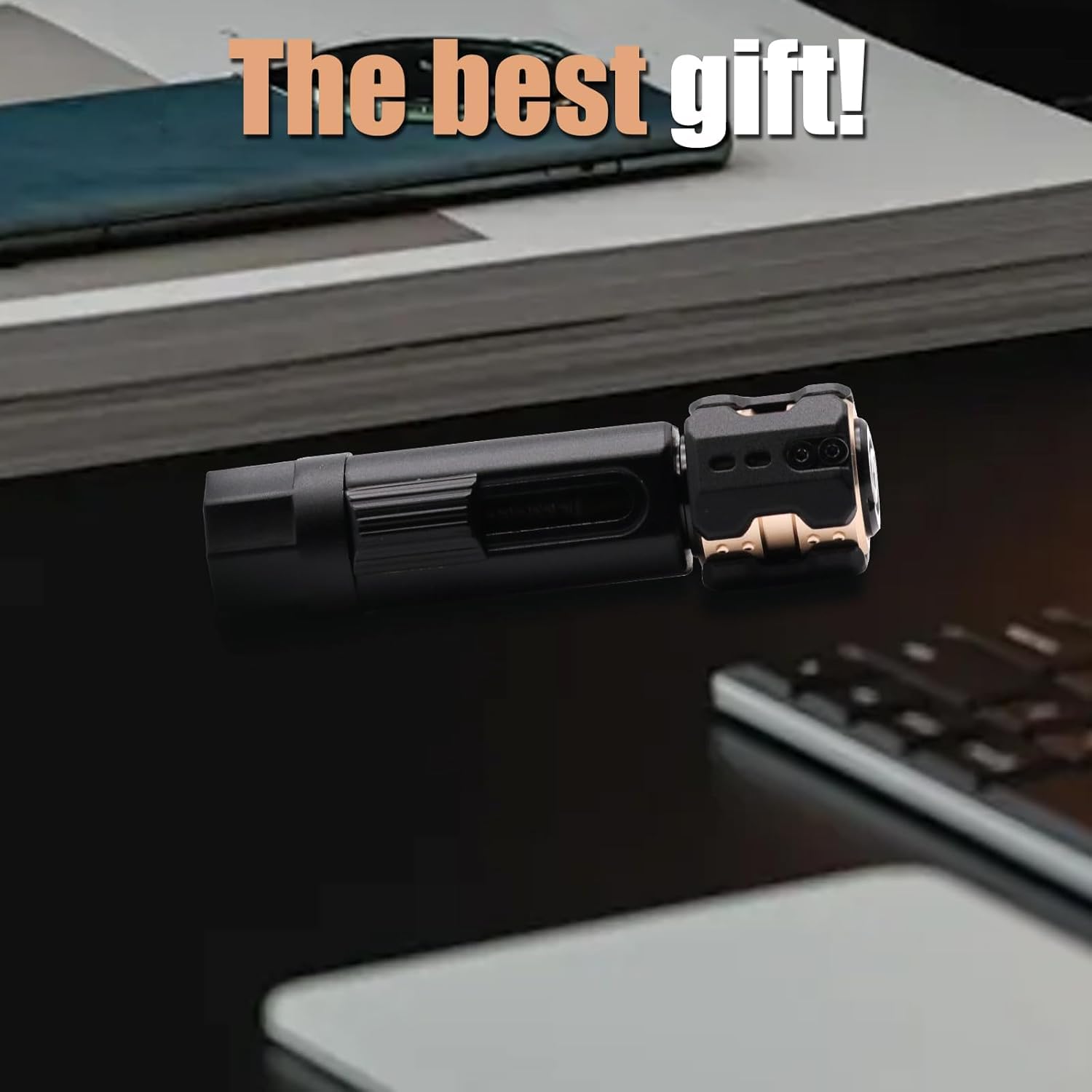 Fidget Slider Metall, Fidget Toys Erwachsene für Autismus ADHS | Anti Stress Push Slider, Metall Magnetisch Gadget, Ein klares Geräusch, Office Stress Relief für Freund und Familie