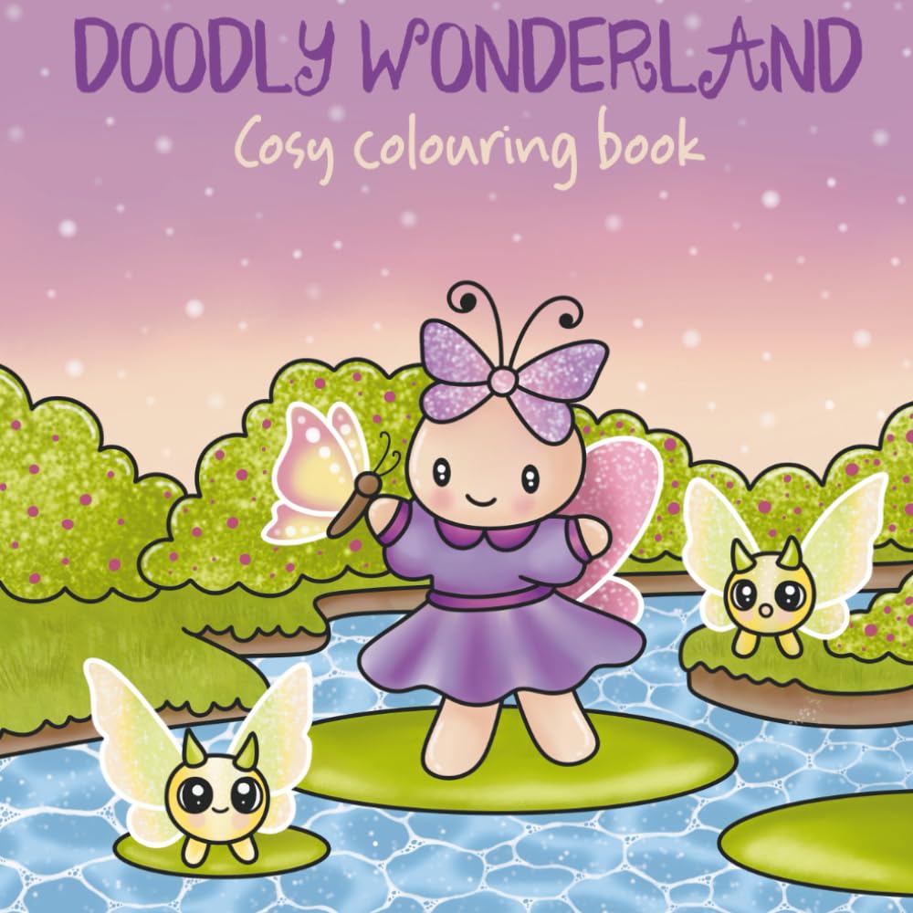 Doodly Wonderland: Cosy Colouring Book