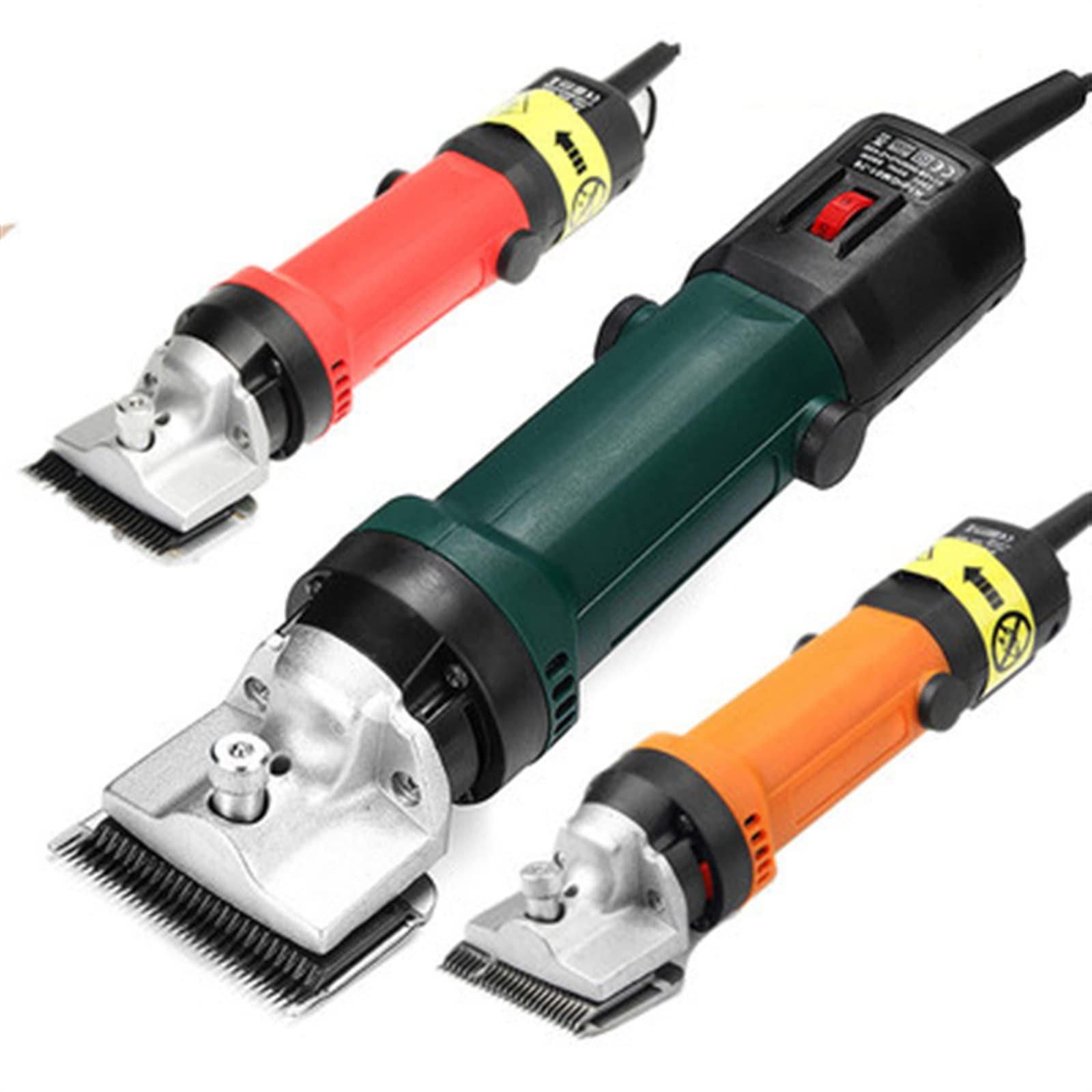 Máquina Esquilar Ovejas, 690W 6 velocidades de velocidad eléctrica oveja cabra caballo esquiladora cortadora de granja tijeras cortadora de lana máquina de corte de tijera(Blauw)
