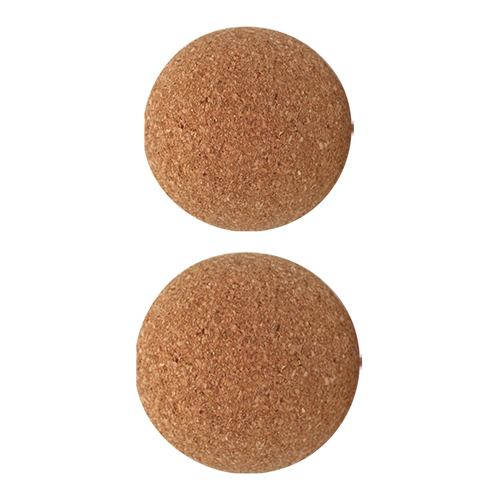 CALANDIS™ 2Pcs Cork Massage Ball Portable Lower Back for Sports Gym Training 6cm 8cm | Exercise Balls | Fitness Equipment & Gear | Fitness Running & Yoga-image-40