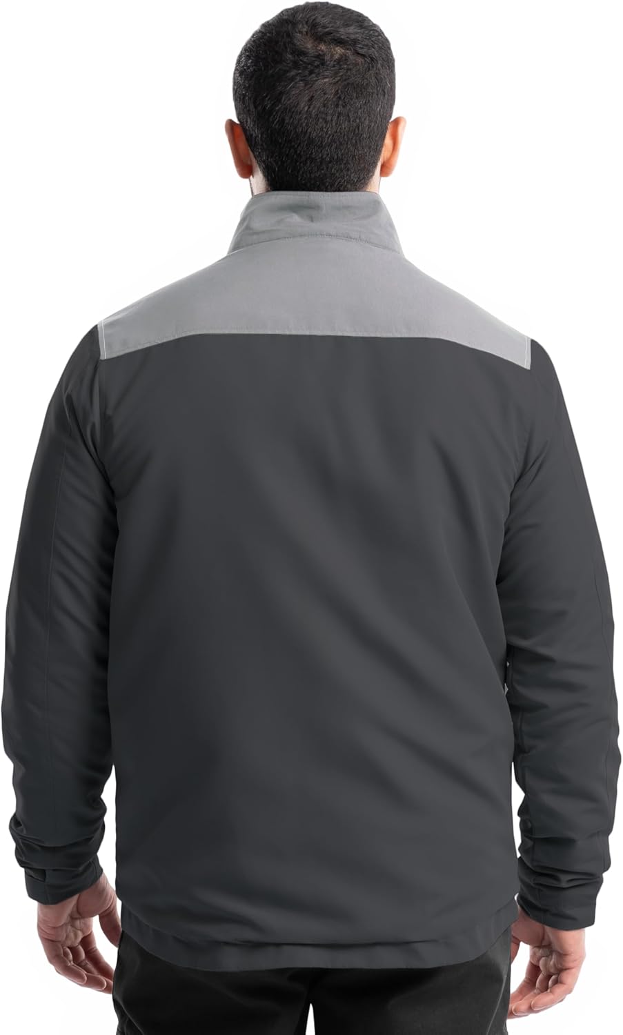 ATG mens Color Block Performance Full Zip Jacket - Image 2