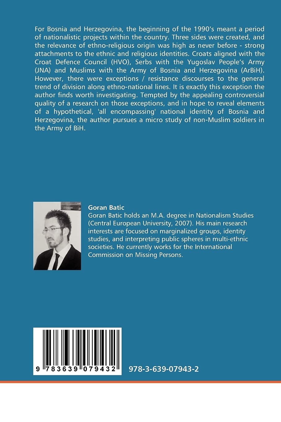The Question of National Identity of Bosnia and Herzegovina