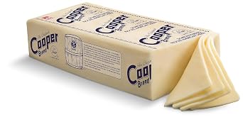 Cooper Sharp American White Cheese. 2 lb Deli Cut