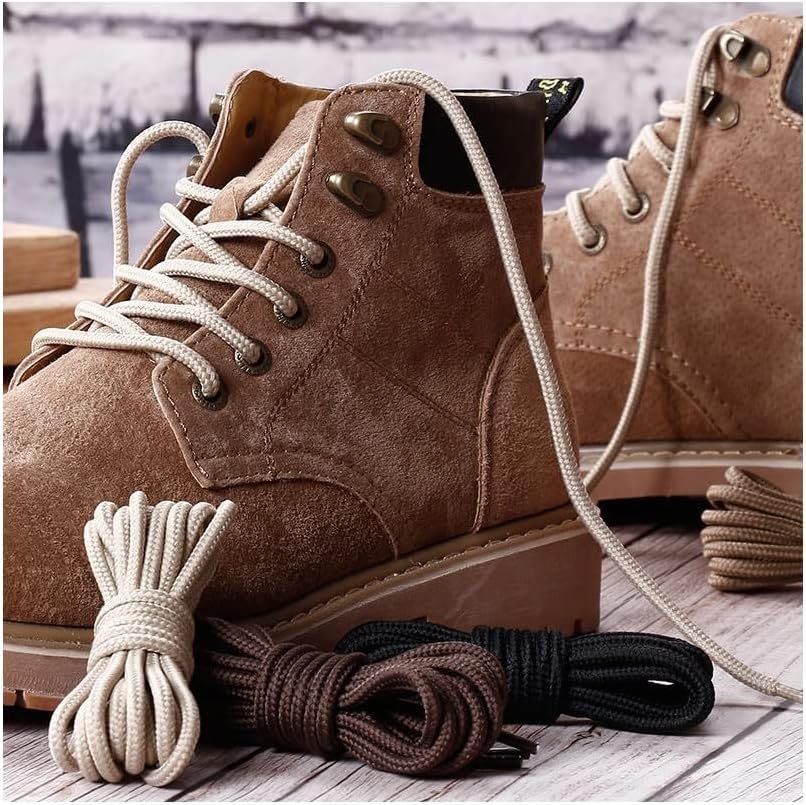 Schnürsenkel, Schnürsenkel, runde Sportstiefel aus Polyester, rutschfest