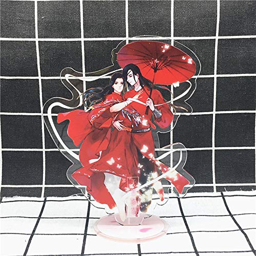 Big Big Shot Heaven Official's Blessing Standing Card,Huacheng, Xie Lian, Acrylic Double-Sided Ornaments, Animation Peripheral Keychain (2)