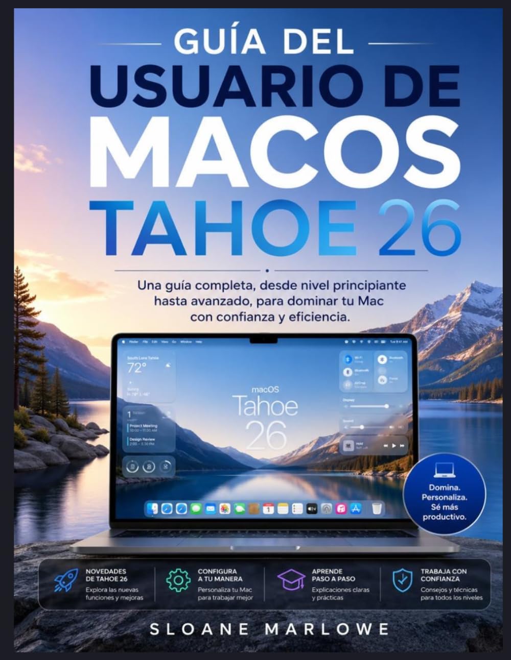 GUÍA DEL USUARIO DE MACOS TAHOE 26: Una guía completa, desde nivel principiante hasta avanzado, para dominar tu Mac con confianza y eficiencia.