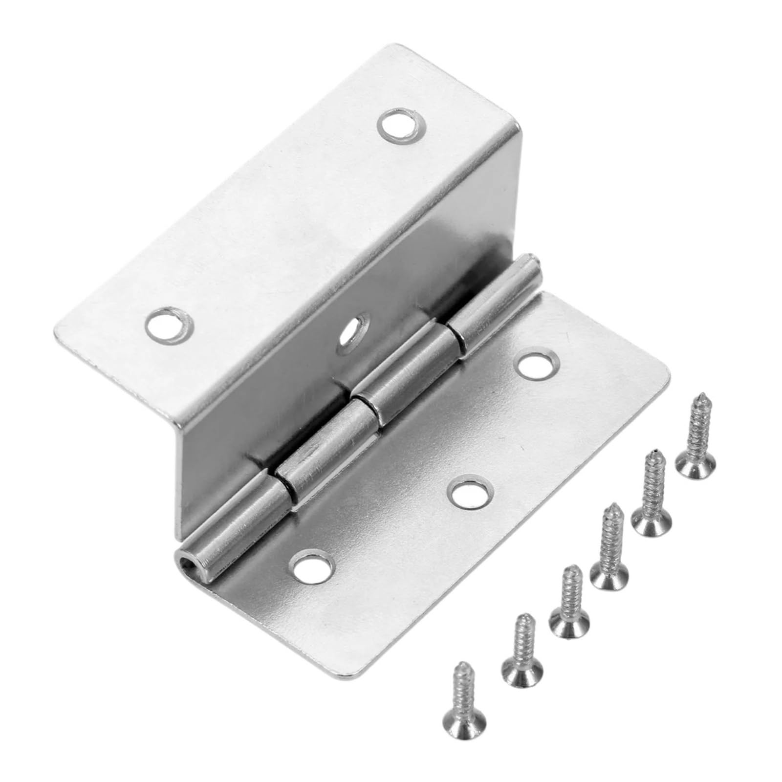 Huwoyg One Color 4 Pcs Cabinet Hinges Folded Wood Box Hinge Decorative For Furniture Drawer Door For Gate