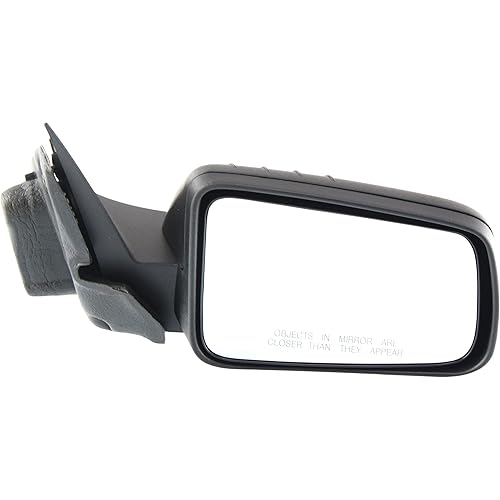 Garage-Pro Passenger Side Power Non-Heated Mirror, Passenger Side Mirror Replacement for Ford Focus 2008-2011 with 2 Caps
