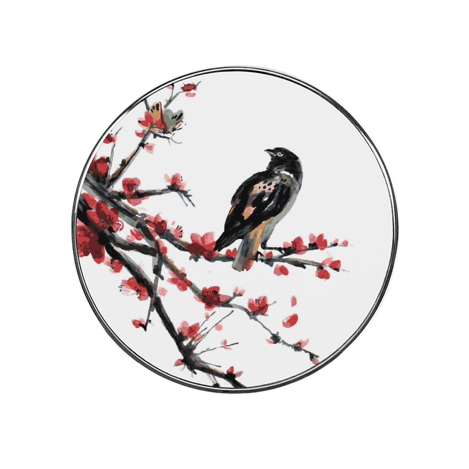 Flower Bird Magnets For Fridge Kitchen Decoration For Refrigerators Whiteboards